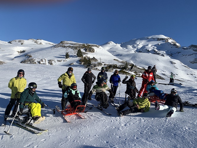 Journée Handiplage à la Pierre Saint Martin - handiski