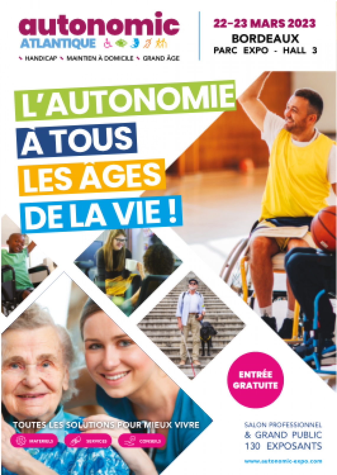 Salon Autonomic Bordeaux 22 & 23 mars