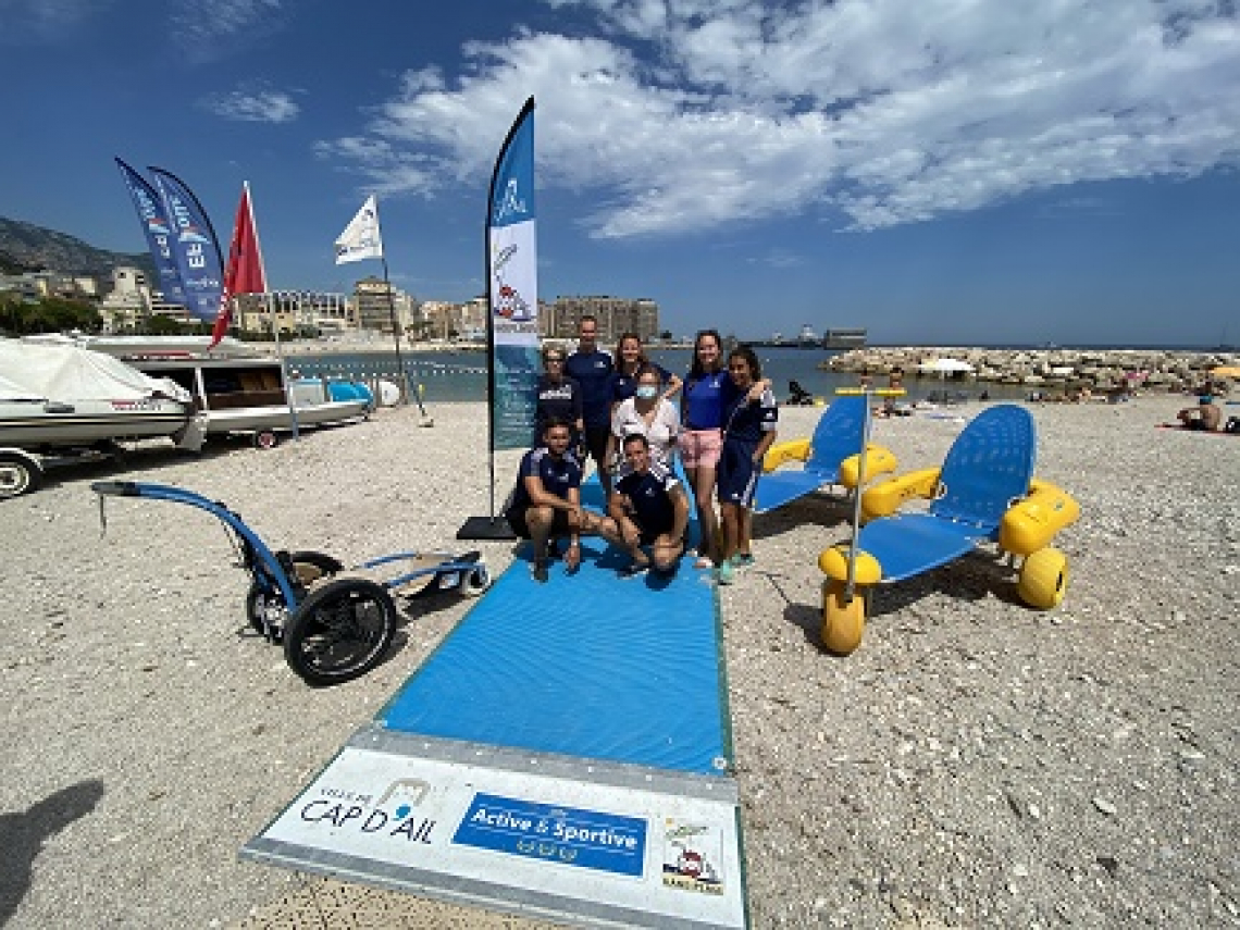 Cap d’Ail  Plage Marquet