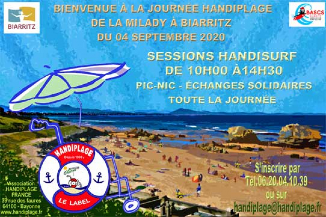 Affiche Journée handiplage