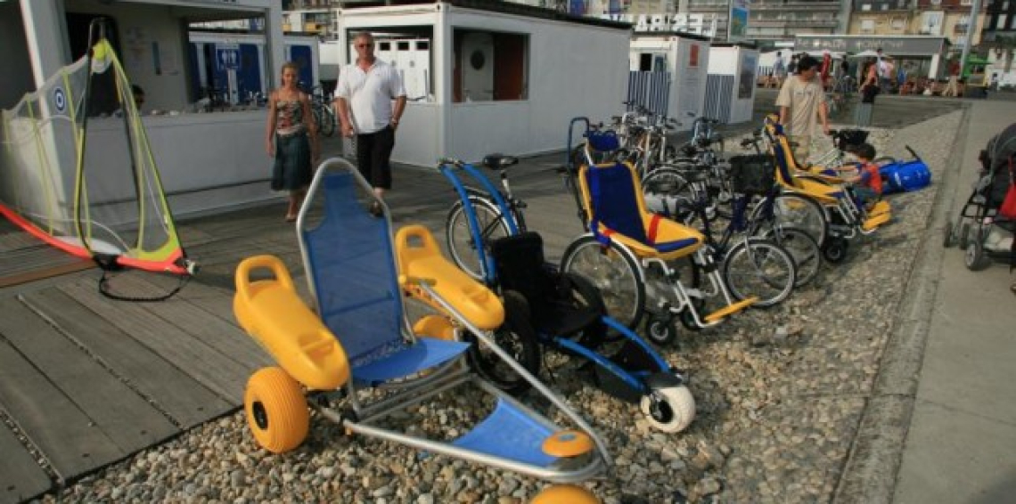 site handiplage plage du Havre