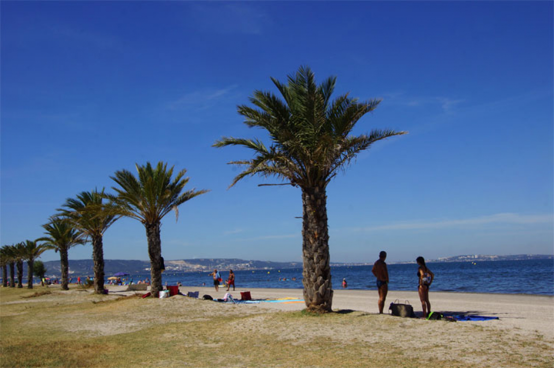 Marignane - Plage du Jaî Nord | HANDIPLAGE : le 1er label d'accessibilité  des plages