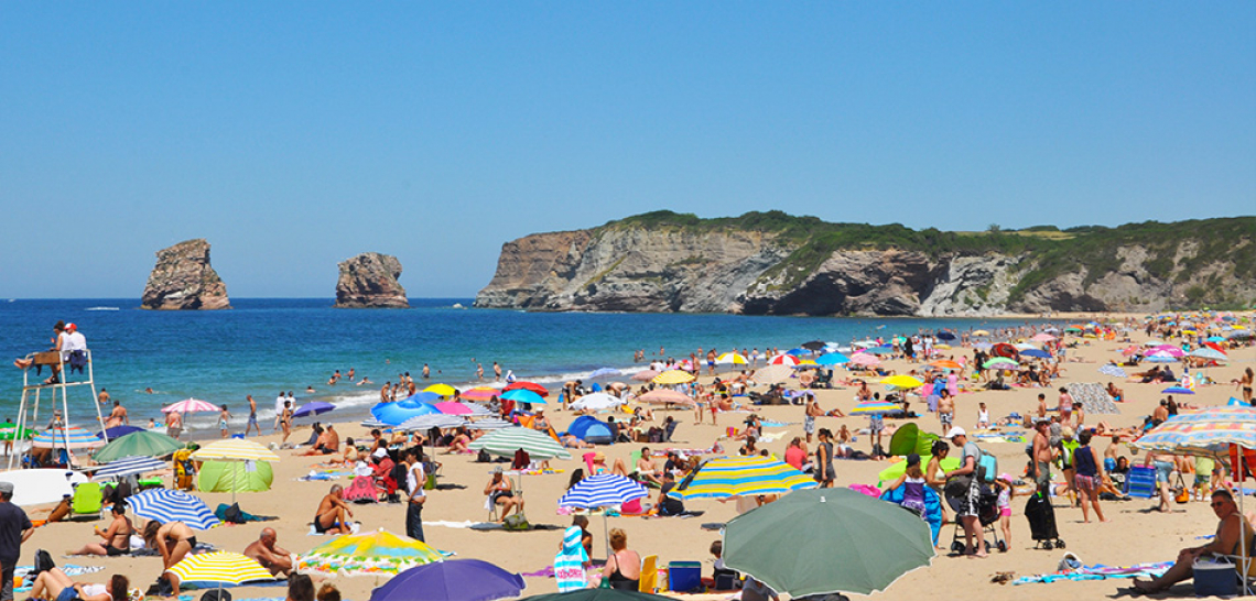 Photo de Hendaye - plage des deux jumeaux