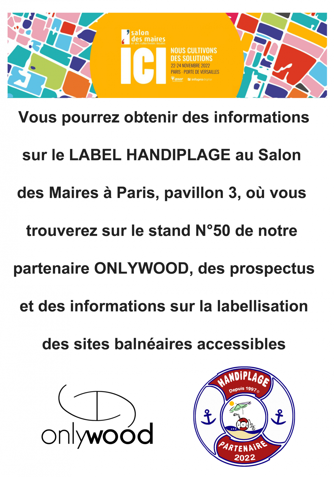 affiche salon des Maires