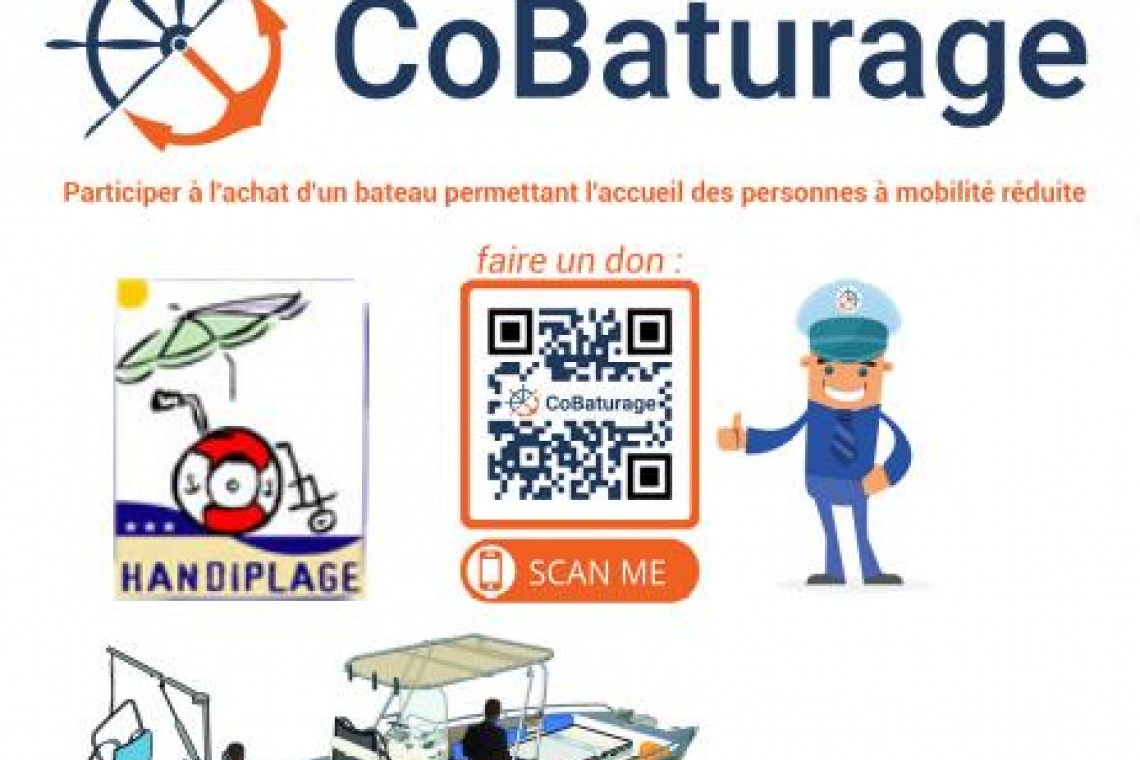 Participer à l'ahat d'un bateau permettant l'accueil des Personne à mobilité réduite