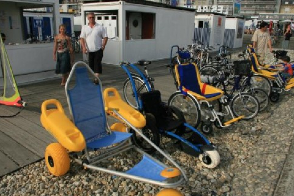 site handiplage plage du Havre