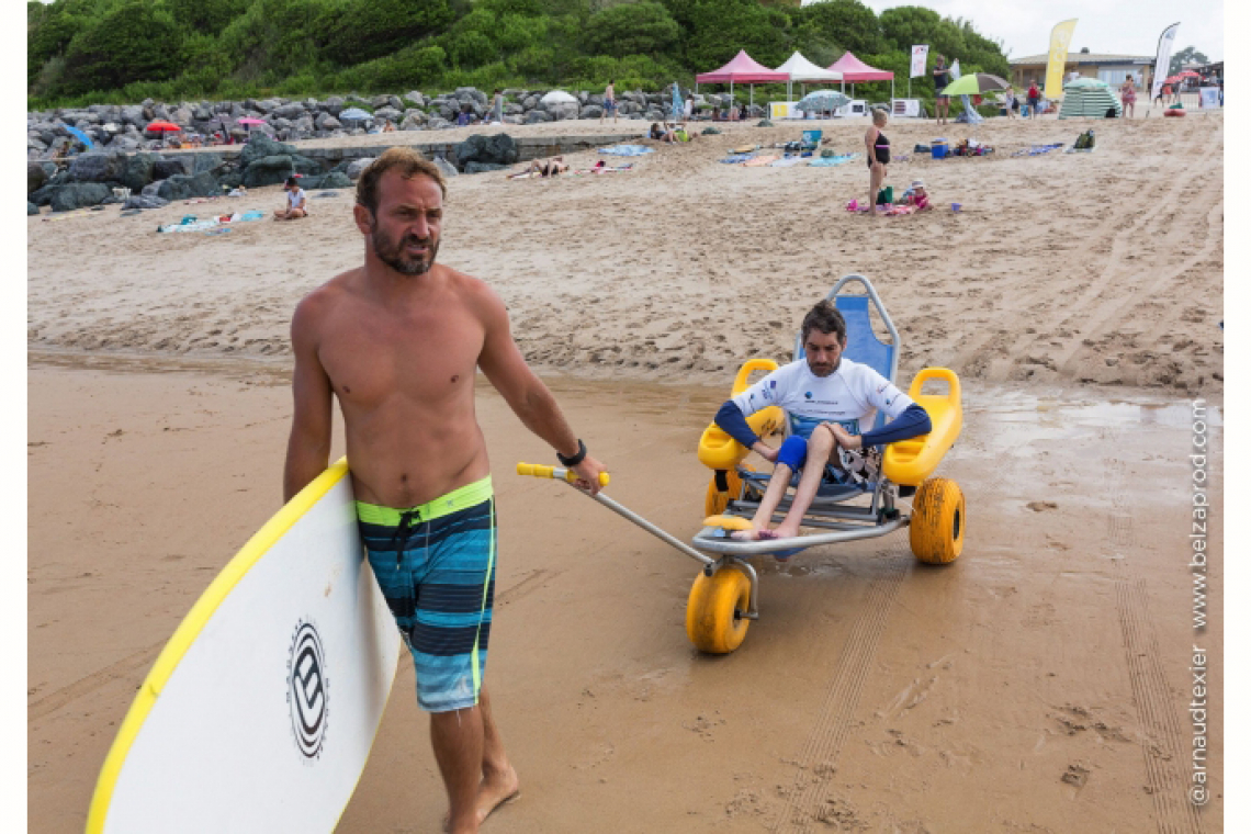 Tiralo sur la plage