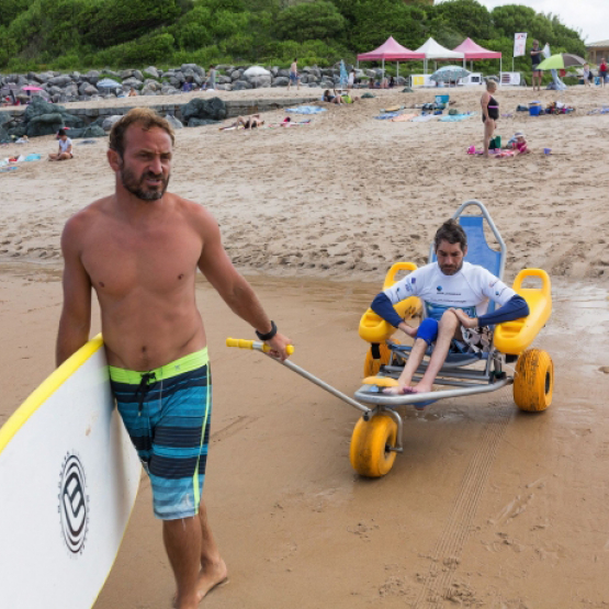 Tiralo sur la plage