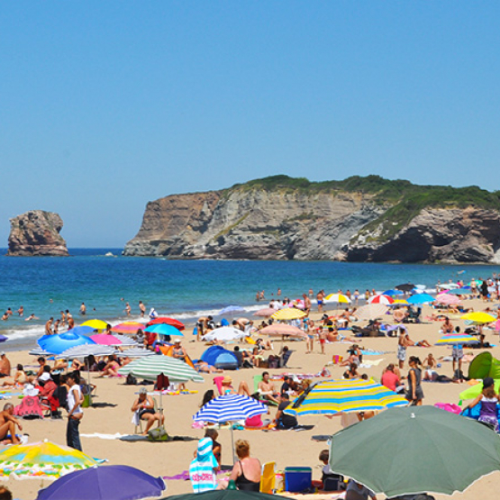 Photo de Hendaye - plage des deux jumeaux