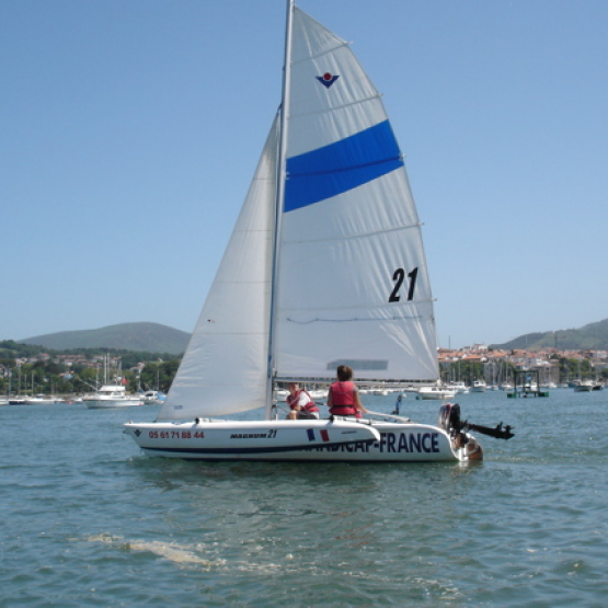 Centre nautique d'Hendaye : sortie en trimaran